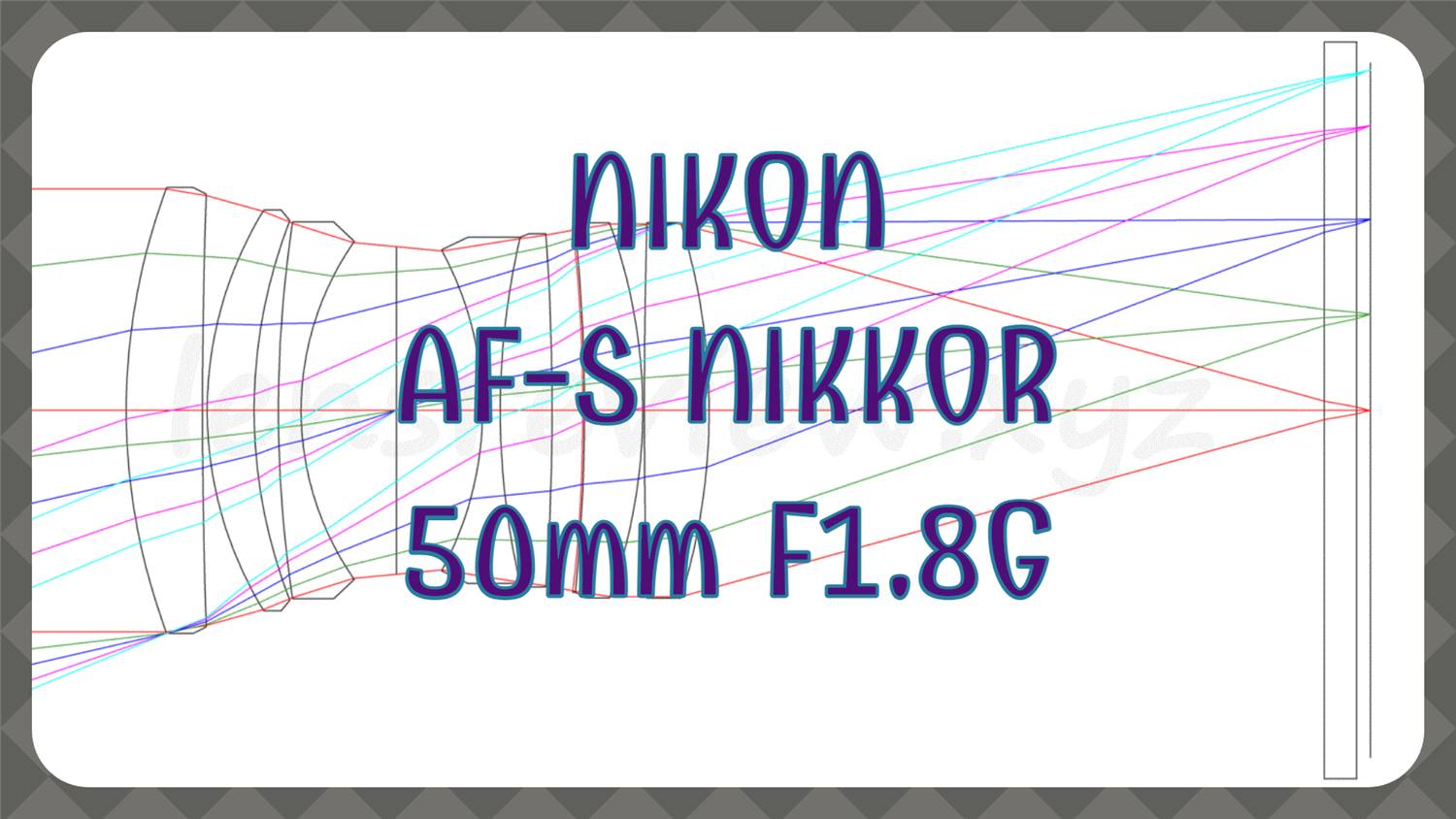 カメラ レンズ(単焦点) レンズのプロが解説】NIKON AF-S NIKKOR 50mm f/1.8G-分析017 - LENS 