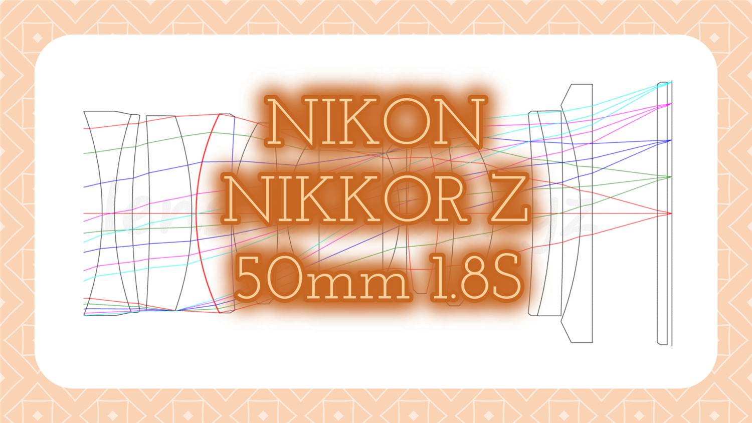 レンズ性能評価】NIKON NIKKOR Z 50mm f/1.8 S-分析021 LENS Review