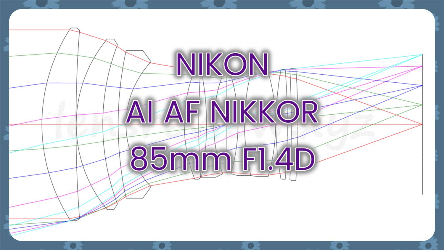 NIKON AF 85mm 1:1.4 D