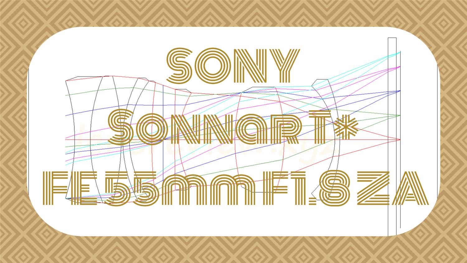 カメラ レンズ(単焦点) レンズのプロが解説】SONY Sonnar T* FE 55mm F1.8 ZA-分析044 - LENS 
