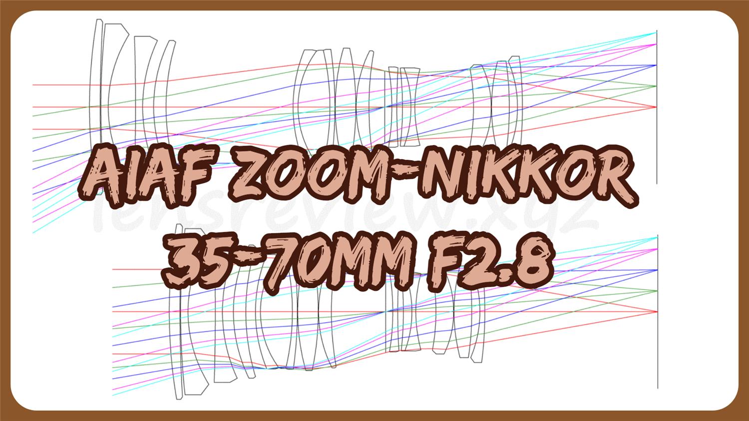超美品　 NIKON Zoom 35-70mm f3.5-4.8 MF　Y857