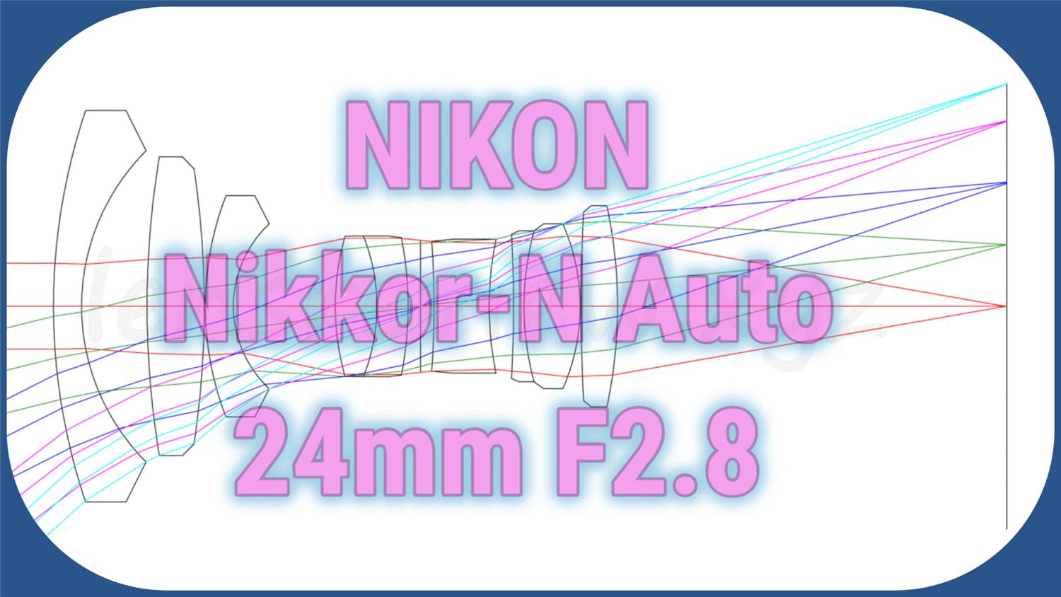 カメラ レンズ(単焦点) レンズのプロが解説】NIKON Nikkor-N Auto 24mm F2.8 -分析082 - LENS 
