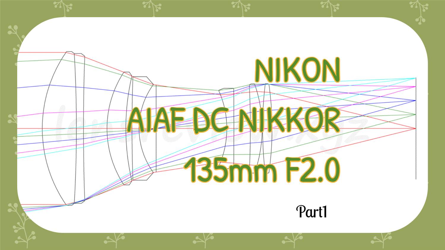 ニコン Nikon Nikkor 135mm F/2 Ais Lens