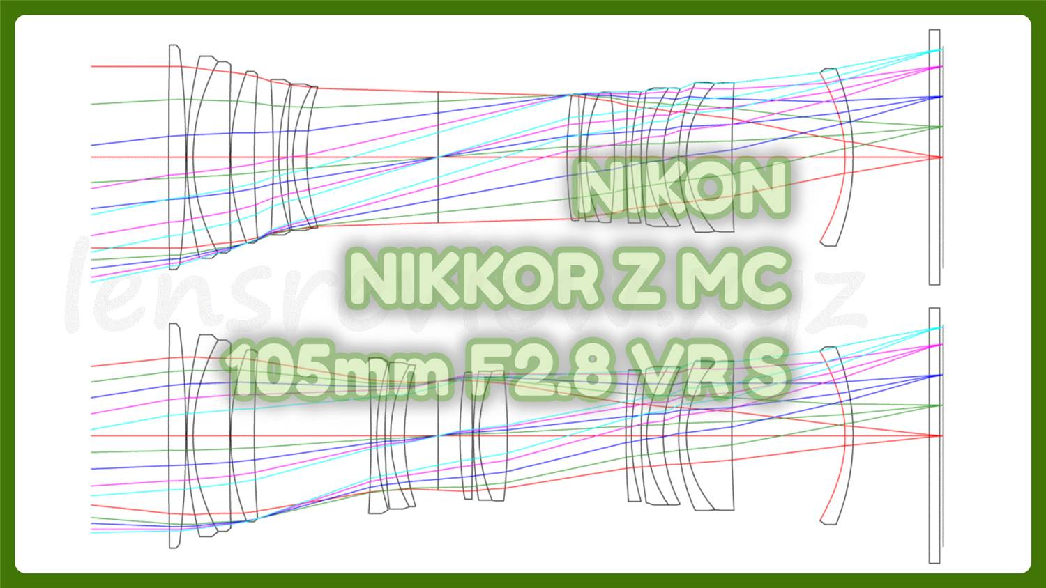 レンズ性能評価】NIKON NIKKOR Z MC 105mm F2.8 VR S -分析098 - LENS 